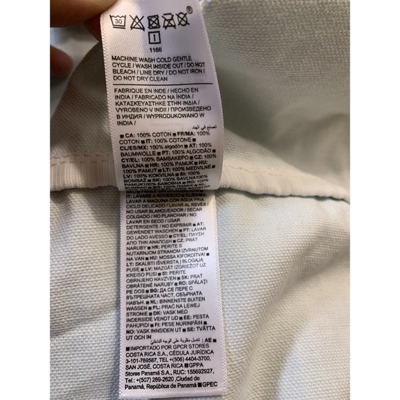 Athleta Tote Bag Gym‎ Blue Ombre Large Canvas Shopping Bag 18x13 Travel Open - Picture 9 of 12